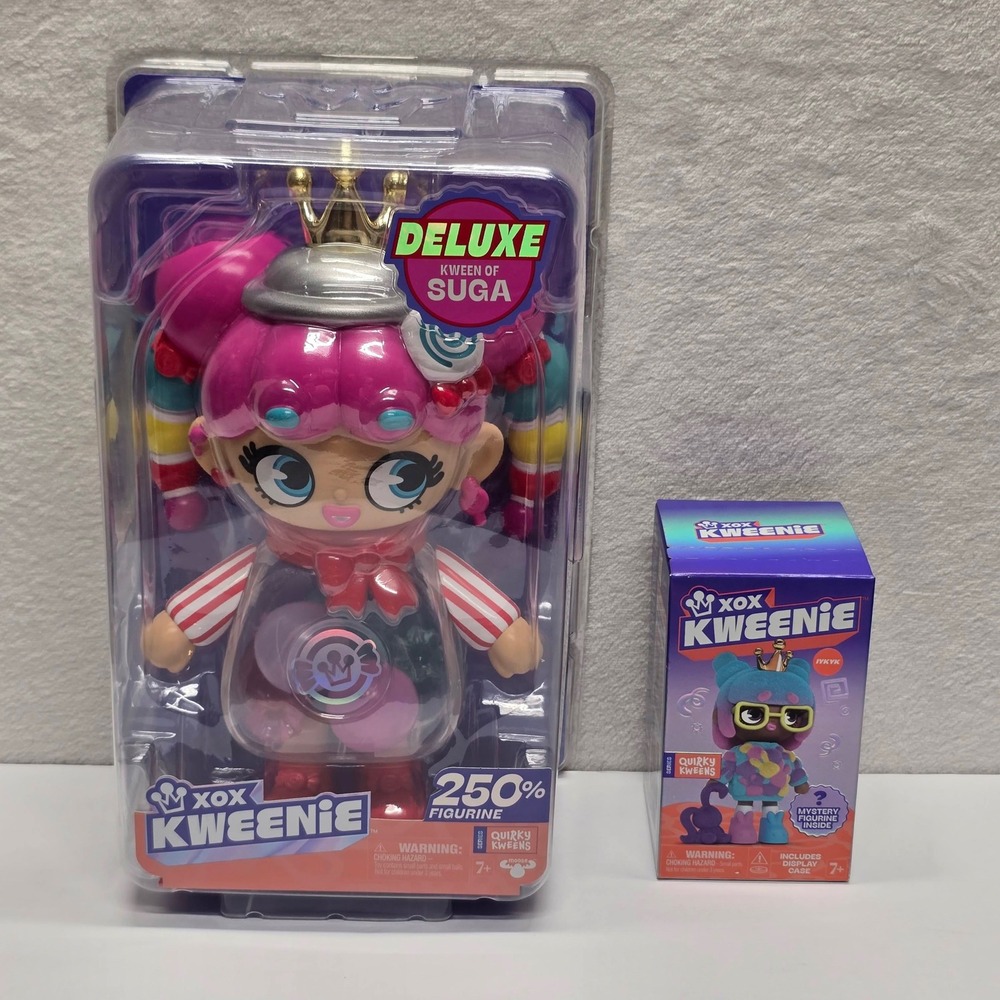 XOX Kweenie Deluxe Kween of Suga + Mystery‎ Figure Lot NIB